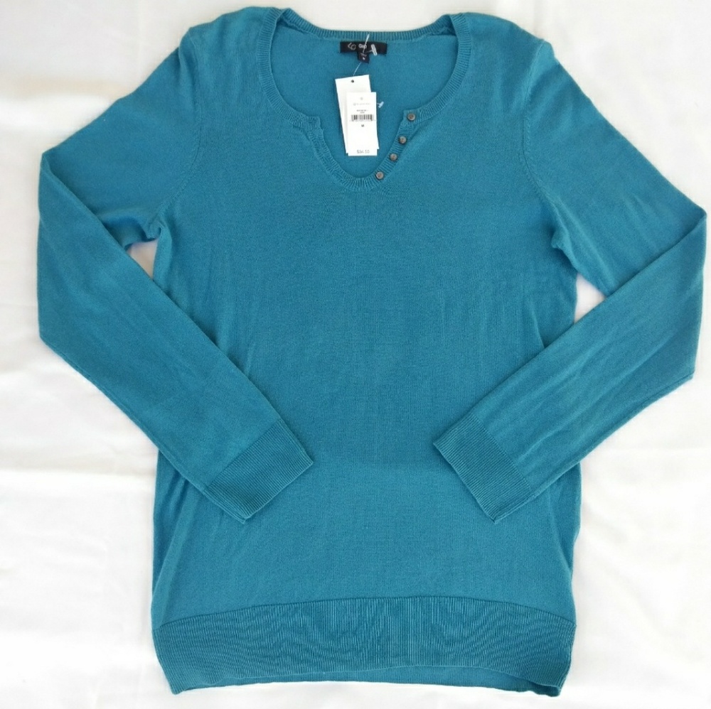 Gap split neck sweater
